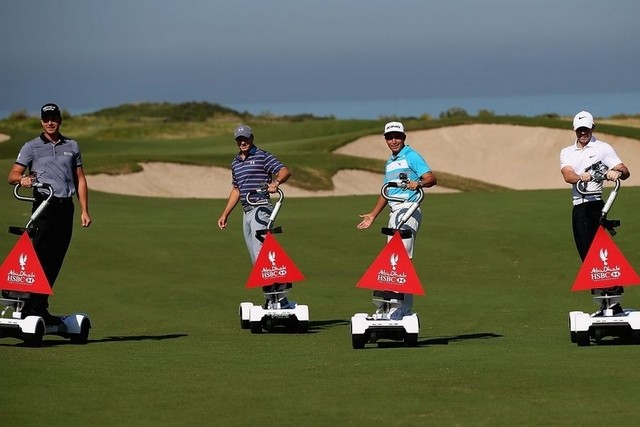 Watch Jordan Spieth and Rory Mc Ilroy get in first Abu Dhabi face-off