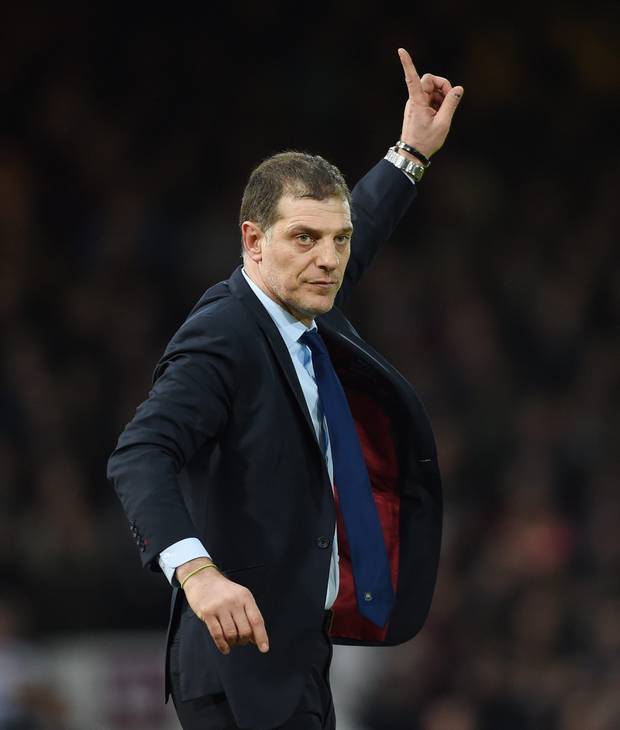 West Ham boss Slaven Bilic