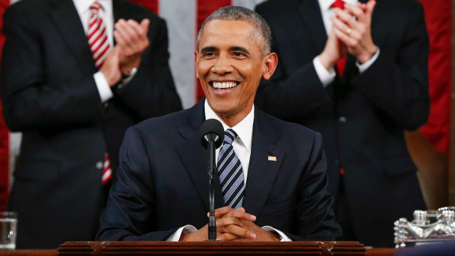 Washington D.C. In his final State of the Union President Obama reflected on the past seven years in office and spoke