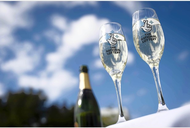 What are the chances of winning the Lotto jackpot and living a champagne lifestyle? One in 45 million.       	      	     VIEW