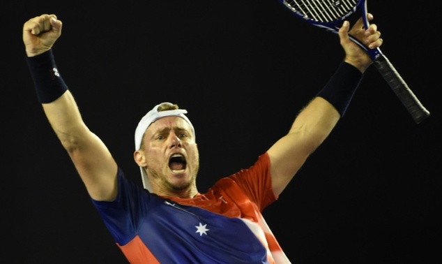 Australia's Lleyton Hewitt 34 was once one of tennis's superbrats but he has earned respect through the sheer perseverance that has kept the gritty baselin