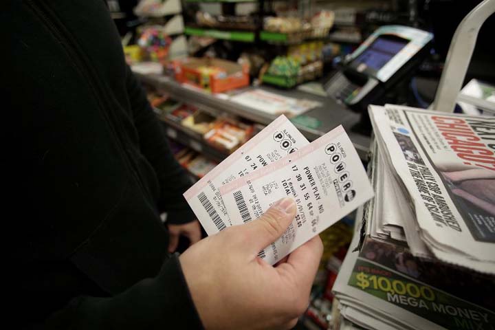 Chicago Illinois. The Powerball Jackpot Surged to a record $900 Million in 44 States Washington D.C. Puerto Rico and the US Virgin Islands before tonight's drawing. Jo