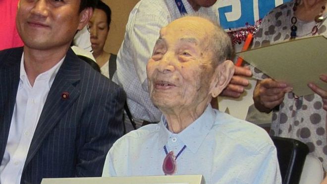 The world's oldest man, a Japanese, dies at age 112