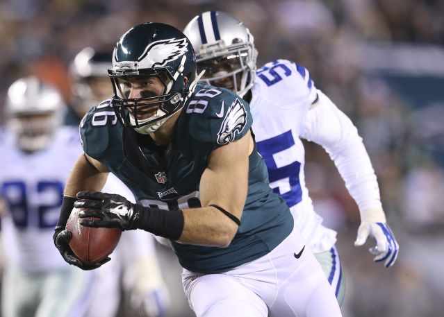 Zach Ertz says he owes a lot of his success to help from Jordan Matthews Brent Celek and even Chip Kelly