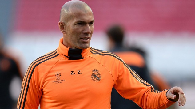 Zinedine Zidane inherits a side sitting in third place in the Primera Division table