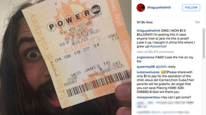 Erik Bragg Professional skateboarder claims to be California Powerball winner