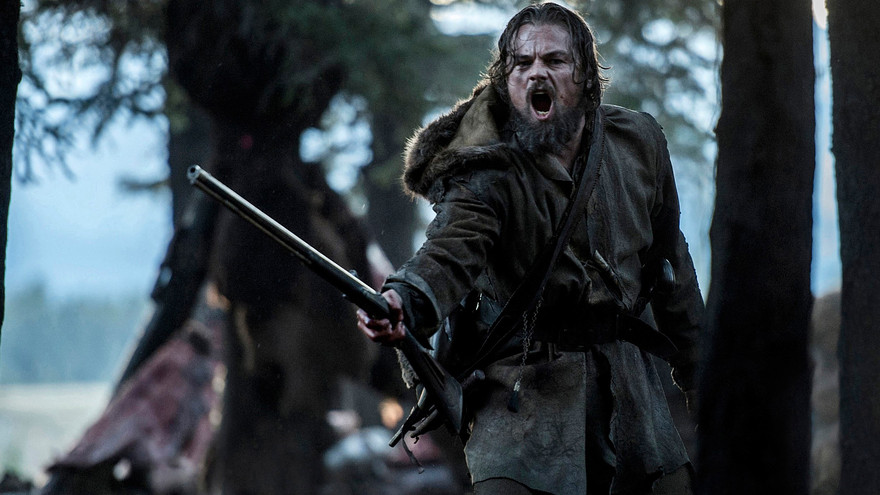 20thCentFox  Courtesy Everett Collection              Leonardo Di Caprio in “The Revenant”