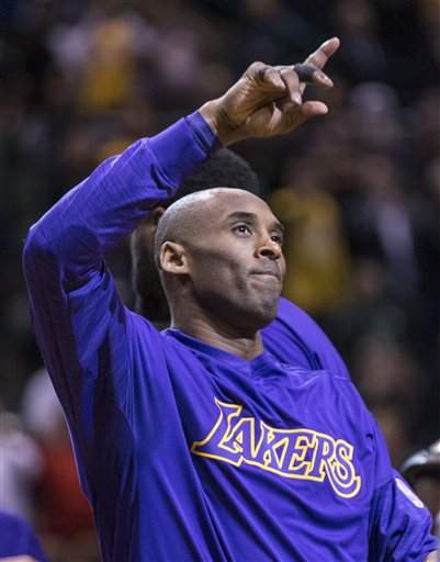 Kobe Bryant will 'absolutely' play on Monday