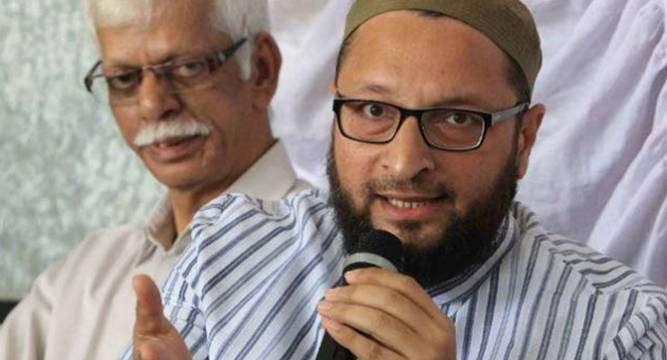 AIMIM-Congress clash in Hyderabad Criminal case filed against Asaduddin Owaisi