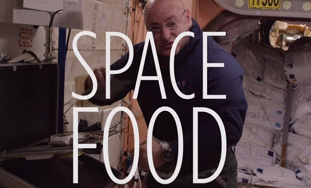 Astronaut Scott Kelly Cooks on the International Space Station