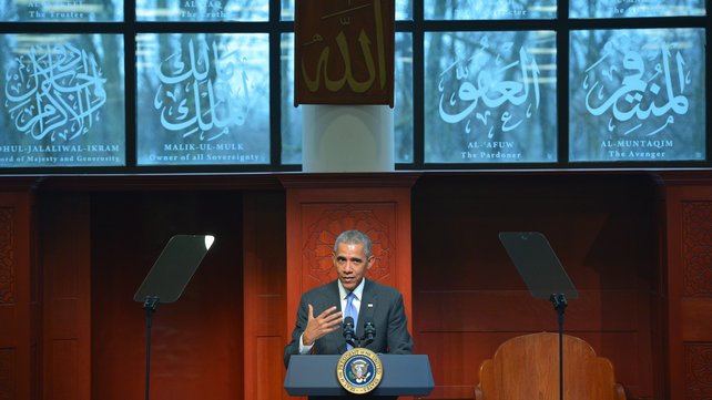 Barack Obama also moved to reassure Muslim American youth about their place in the nation