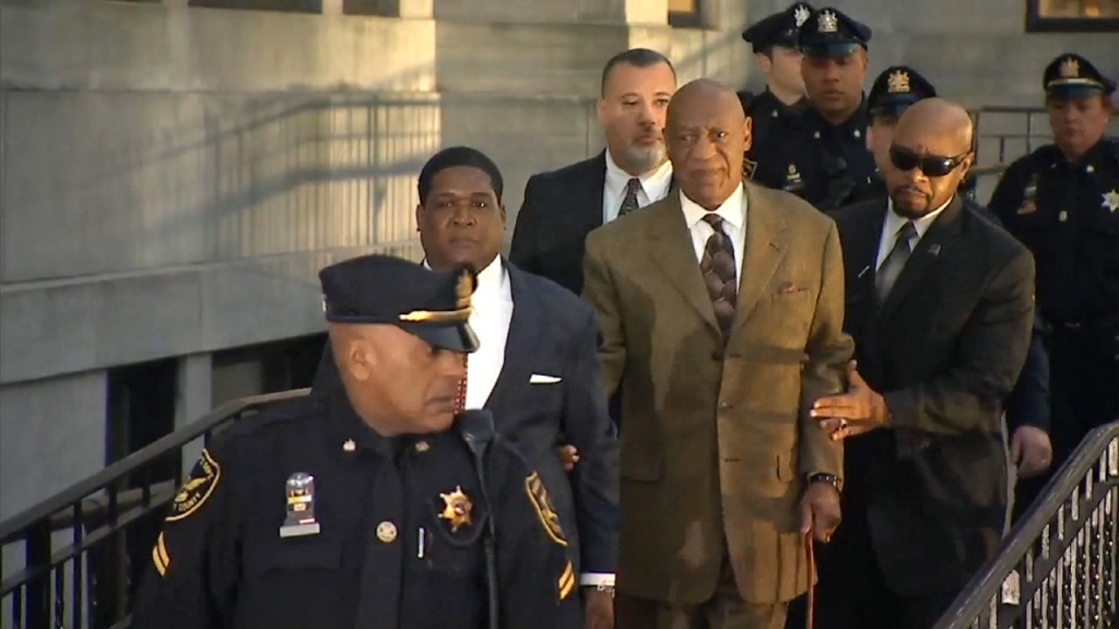 Bill Cosby appears at the courthouse in Montgomery County Pennsylvania