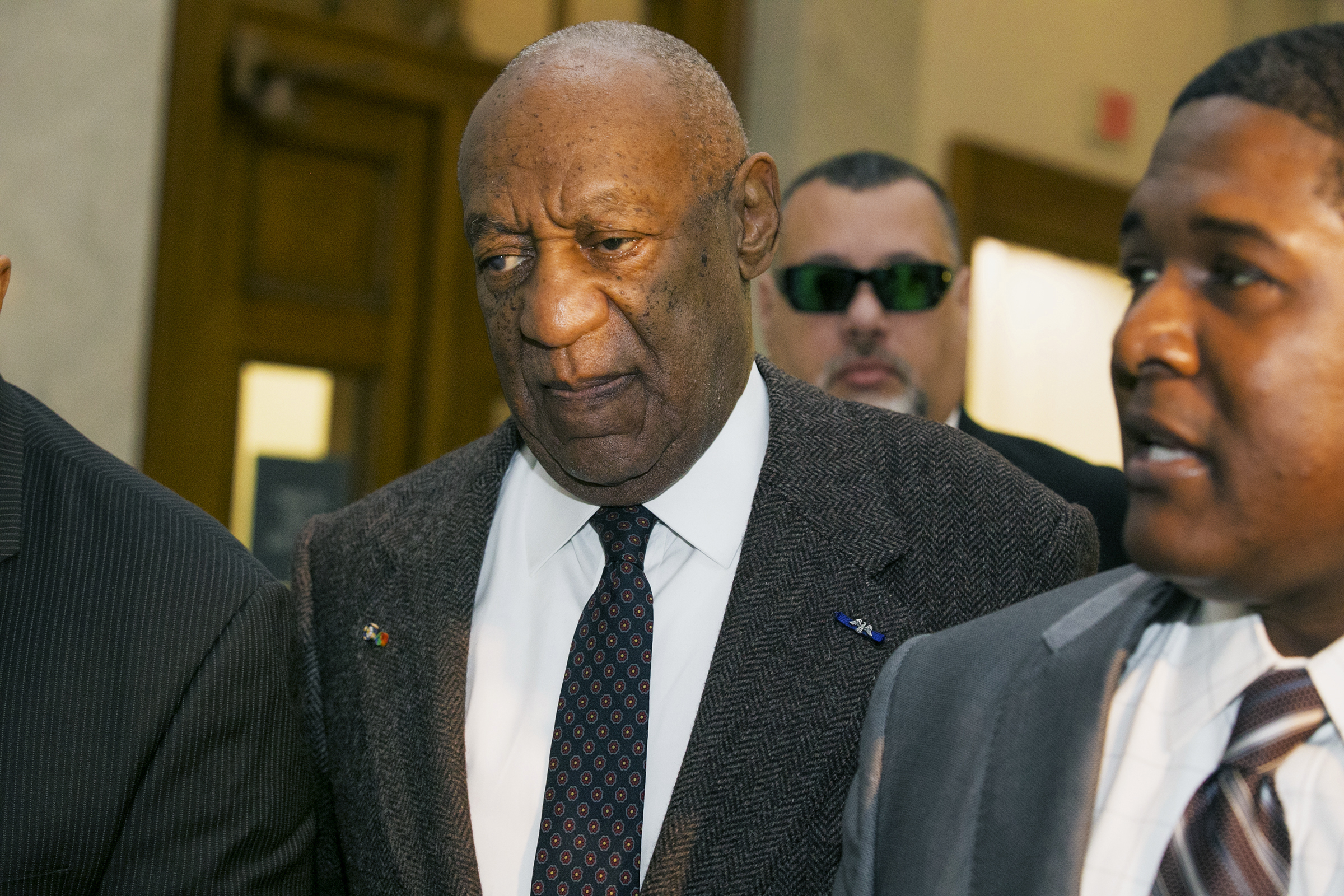 Actor and comedian Bill Cosby arrives for a court appearance Wednesday Feb. 3 2016 in Norristown Pa. Cosby was arrested and charged with drugging and sexually assaulting a woman at his home in January 2004. A judge will decide whether to dismiss a