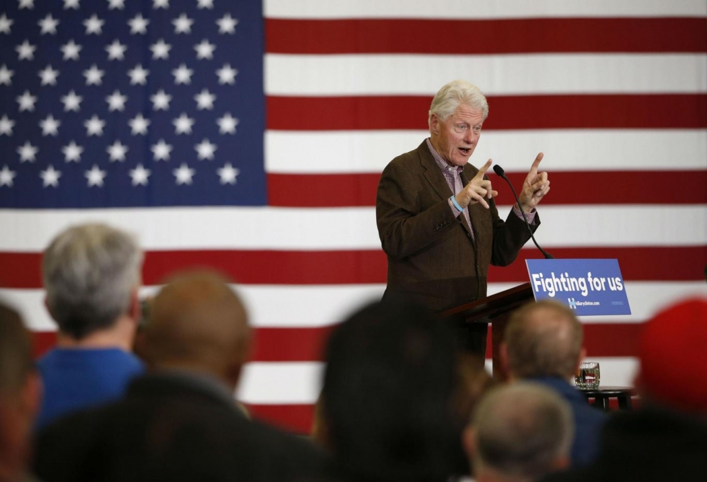 Bill Clinton launched a stinging attack on Bernie Sanders AP