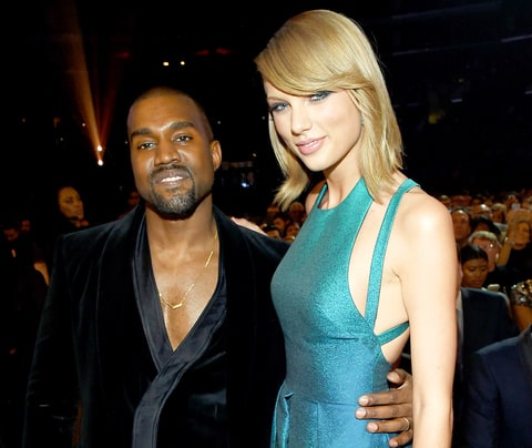 Kanye West and Taylor Swift