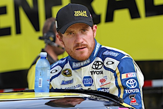 Brian Vickers has returned to racing