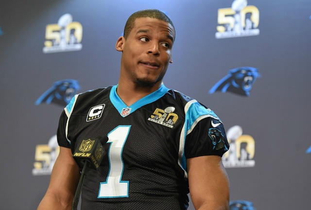 Carolina Panthers quarterback Cam Newton