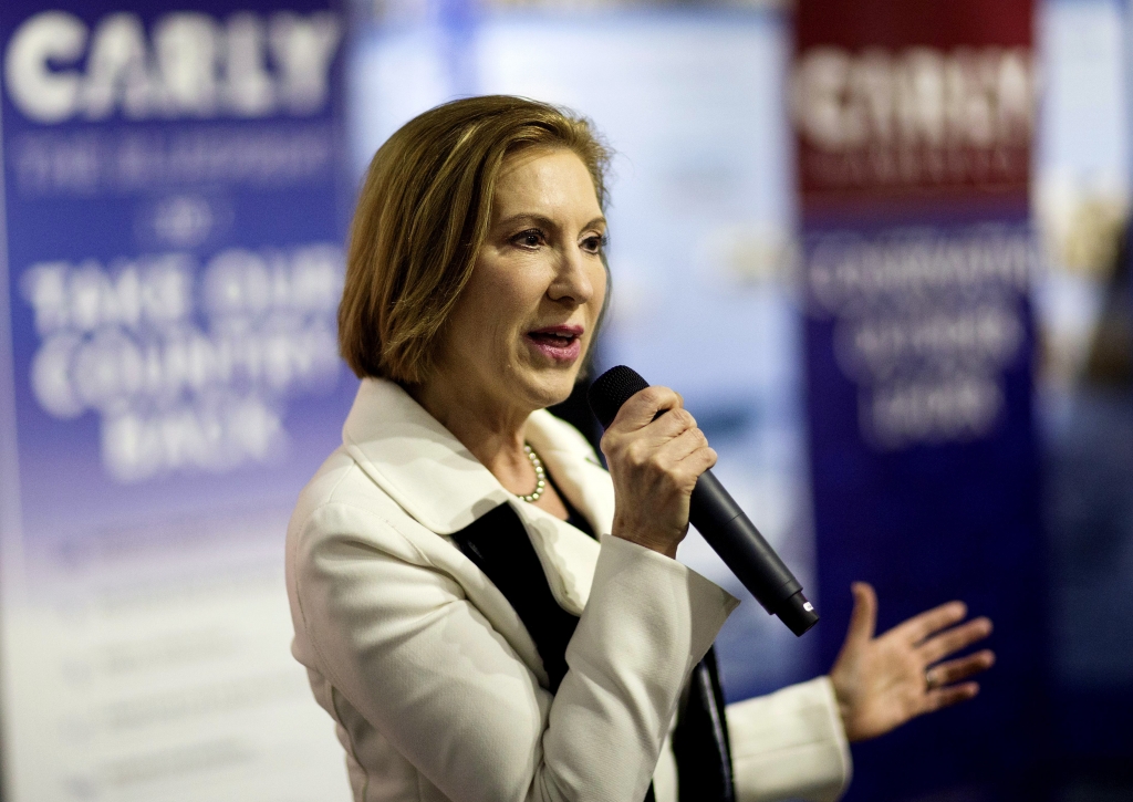 Carly Fiorina
Republican presidential candidate