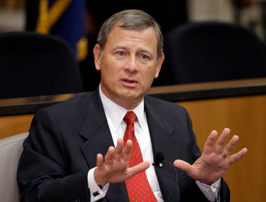 U.S. Supreme Court Chief Justice John Roberts speaks at the University of Nebraska Lincoln in Lincoln Neb. The Supreme Court's recent decision to step into a relatively unimportant case involving Microsoft's Xb