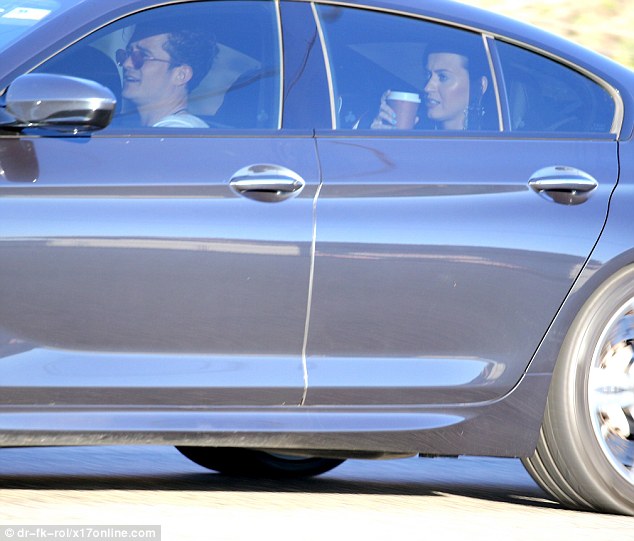 Celebrity chauffeur Orlando Bloom was spotted driving Katy Perry around in the Malibu neighbourhood of Los Angeles on Saturday