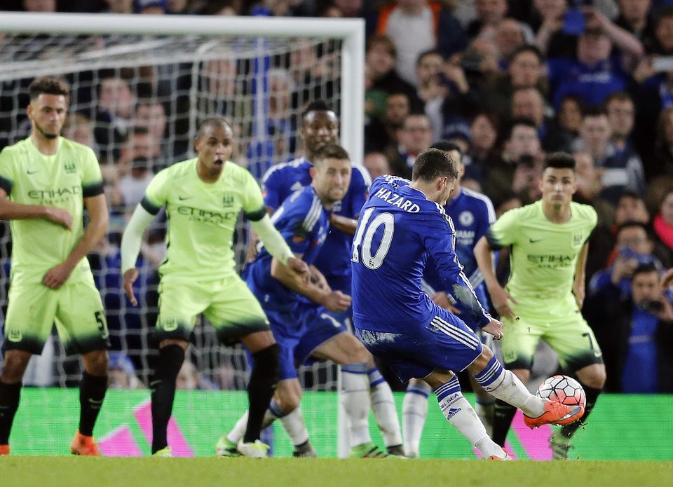 Chelsea thrashes Man City 5-1 to reach FA Cup quarterfinals