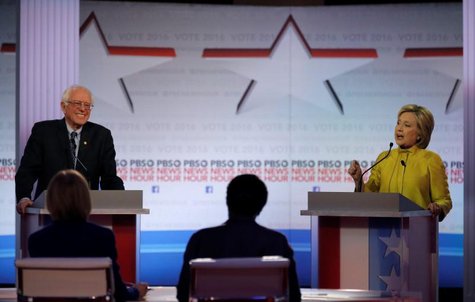 Hillary Clinton speaks as Bernie Sanders listens. REUTERS  Jim Young. SAP is the sponsor of this content. It was independently created by Reuters&#39 editorial staff and funded in part by SAP which otherwise has no role in