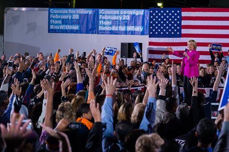 Clinton in Nevada