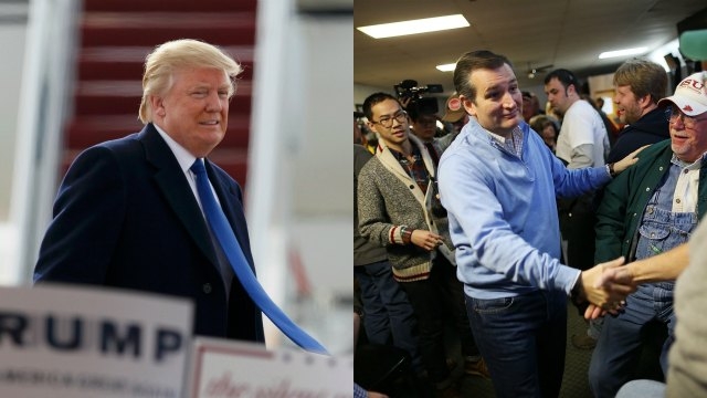 Conservative Ted Cruz goes on offensive against Donald Trump