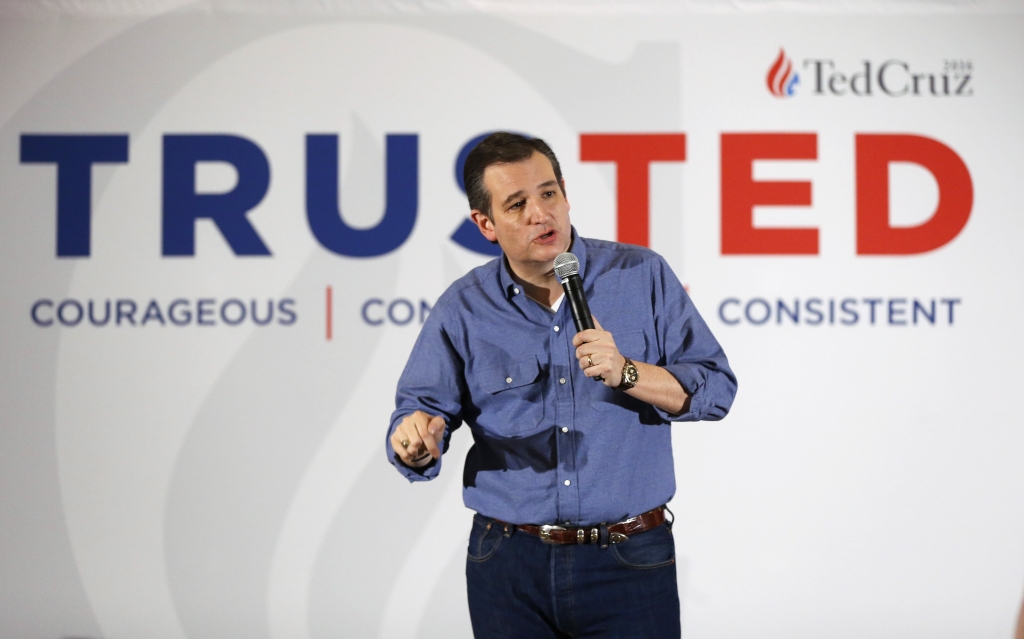 Credit THE ASSOCIATED PRESS           Republican presidential candidate Sen. Ted Cruz R-Texas