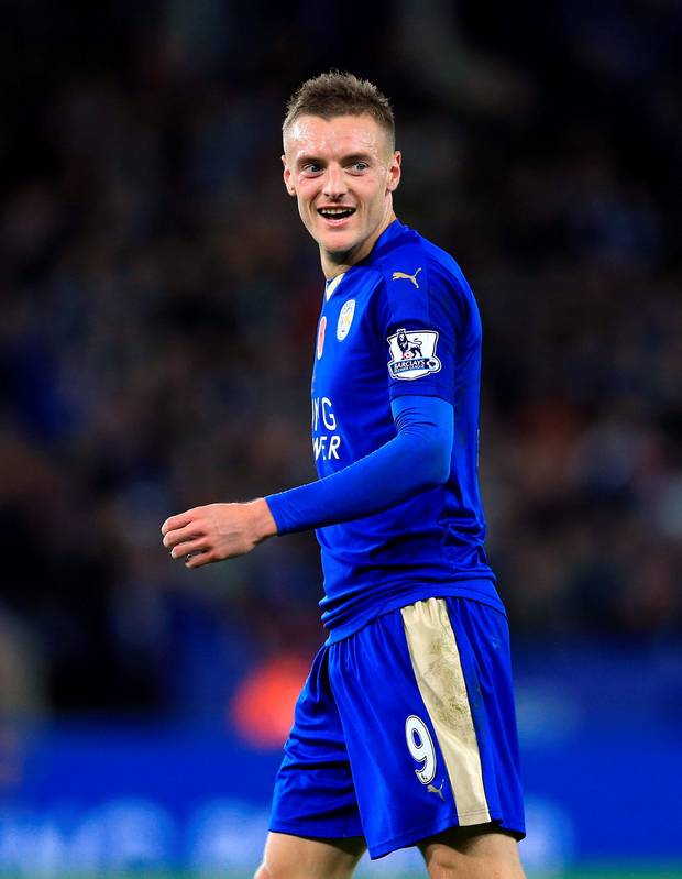 Dangerman Jamie Vardy will be gunning for Arsenal tomorrow