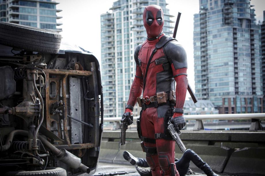 This image released by Twentieth Century Fox shows Ryan Reyonlds in a scene from'Deadpool