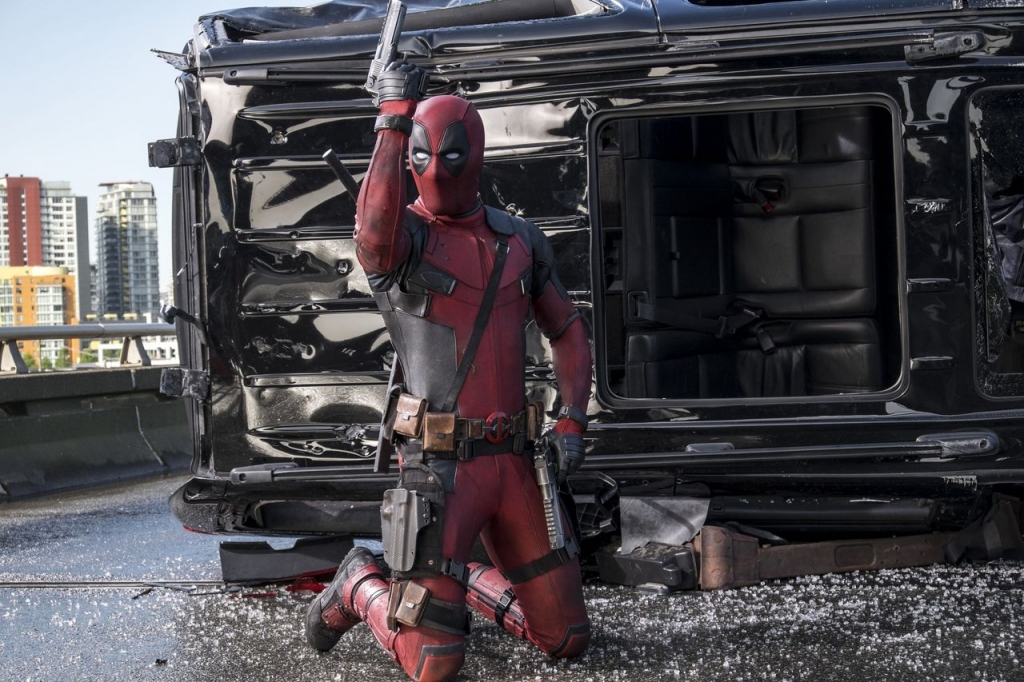 Deadpool gets by on his attitude an attitude that propelled him to break box office records.     20th Century Fox