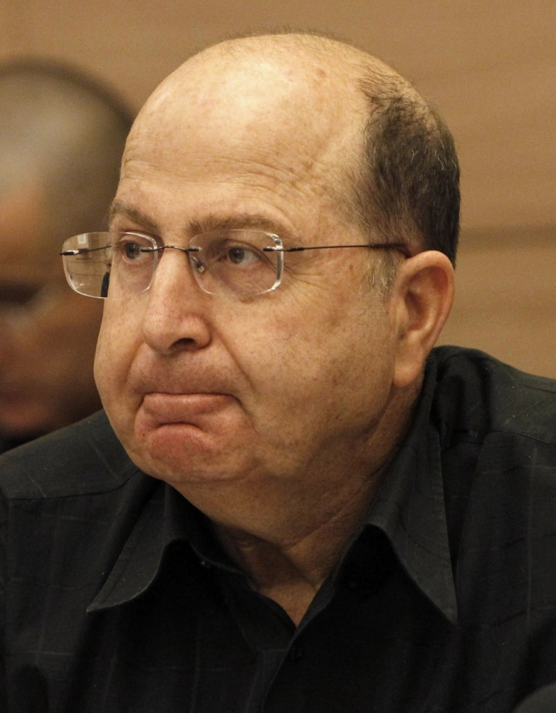 Defense Minister Moshe Yaalon