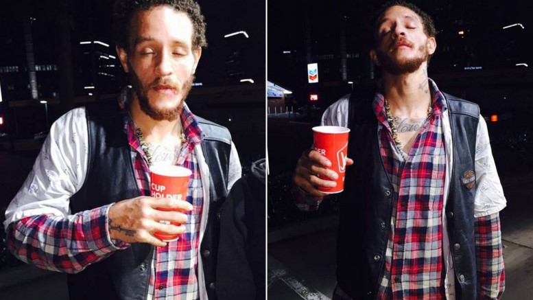 Former NBA Guard Delonte West Spotted Barefoot In Houston