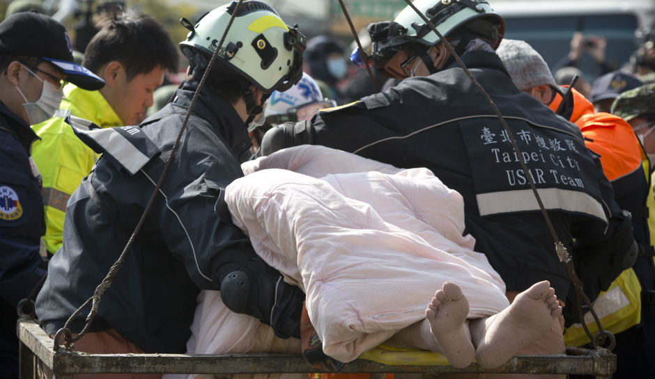 Police make quake collapse arrests in Taiwan for negligible homicide of developer