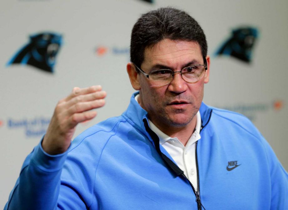 The Panthers see coach Ron Rivera as one of them because he played nine years with the Bears