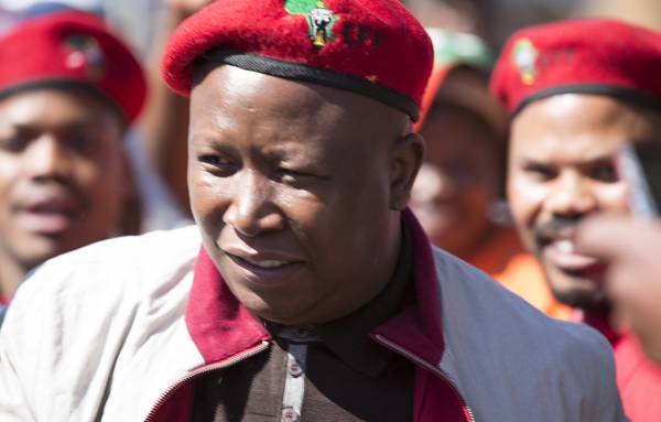 EFF president in his beret