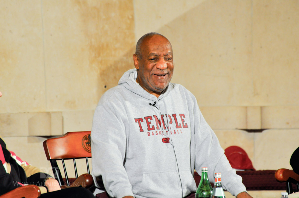 2011 wearing a Temple University Sweatshirt where he allegedly sexually assaulted Andrea Constand in 2004