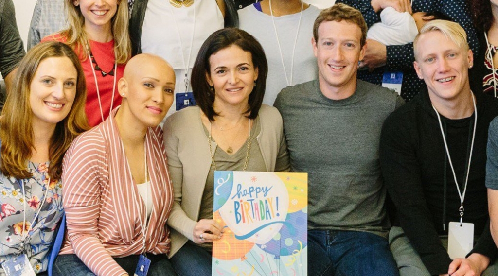 Facebook celebrating its users' friendships for its birthday