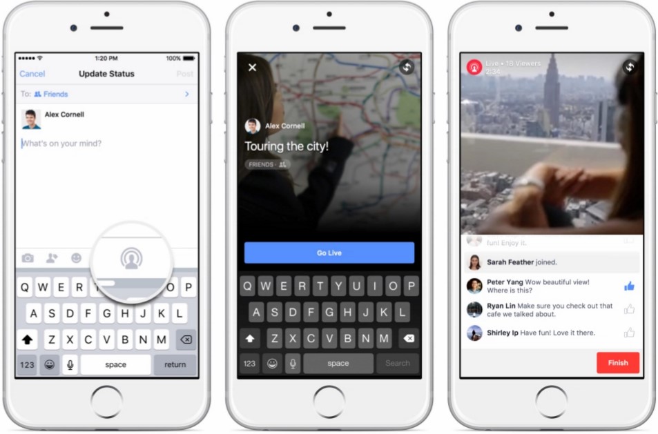 Facebook's Live Video Recording