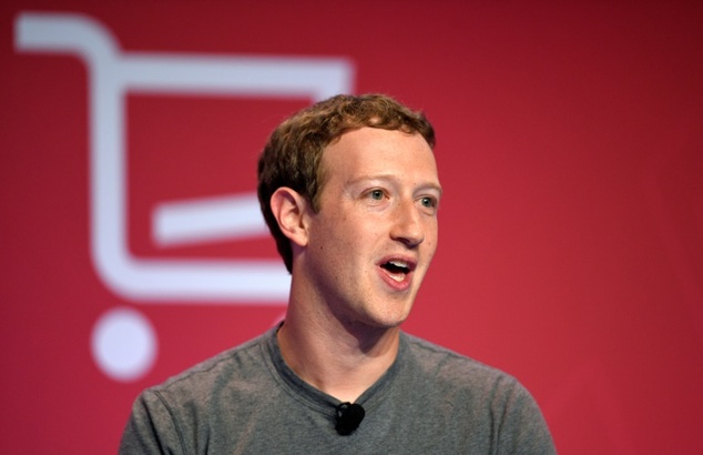 Facebook chairman Mark Zuckerberg speaks during a keynote speech at the Mobile World Congress in Barcelona