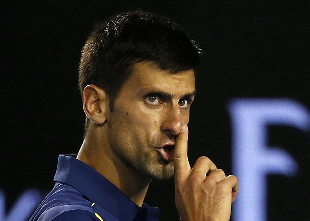 Novak Djokovic says emotions go up and down in a match and its important to keep it together especially through different thought processes. – Reuters pic