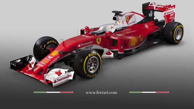 The Ferrari SF16-H &copy Ferrari