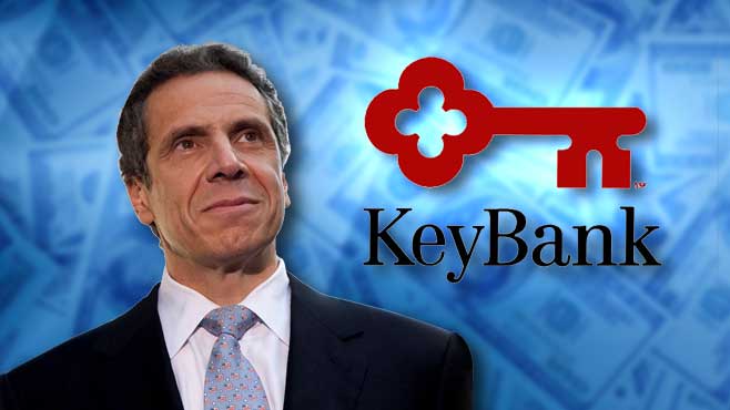 Gov. Andrew Cuomo is urging federal regulators to reject KeyCorp's $4.1 billion deal to buy First Niagara Financial Group and create the 13th largest commercial bank in the United States