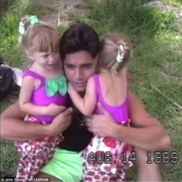 Flashback John Stamos posted a home video with Mary Kate and Ashley Olsen in Hawaii from 1989 on Instagram on Sunday