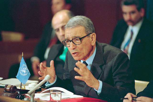 Boutros Boutros-Ghali, ex-UN chief, dies aged 93