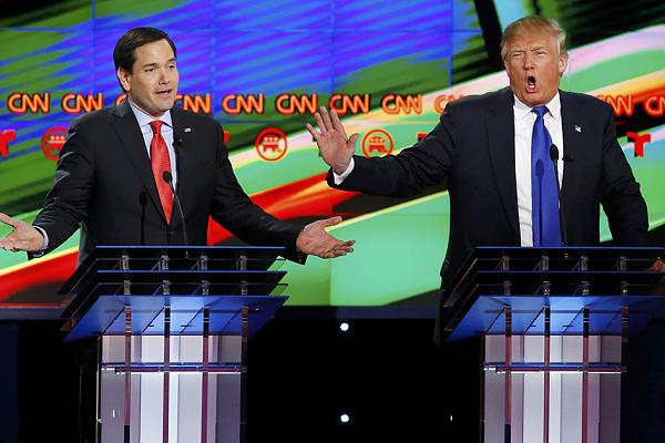 GOP gathers for high-stakes debate before Super Tuesday