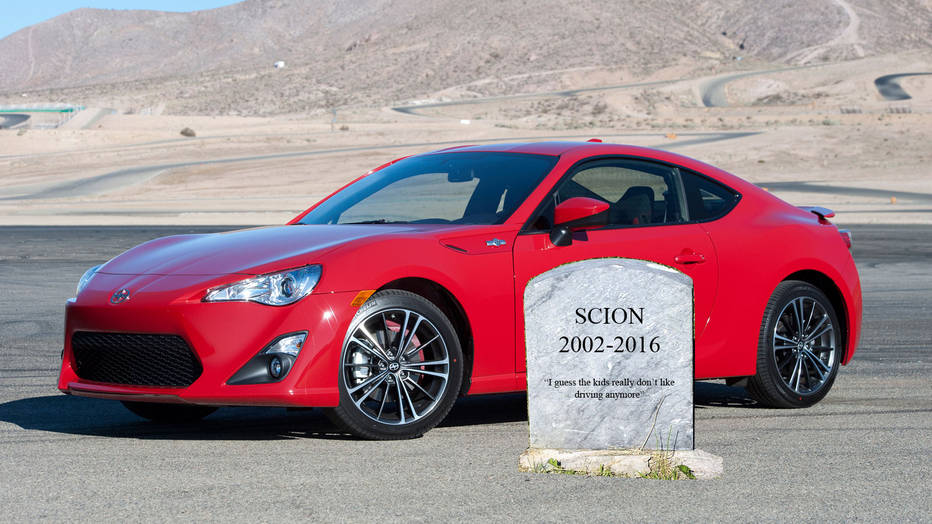 Scion brand is dead