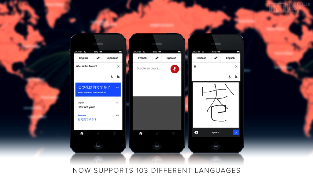 Google Translate Now Supports 103 Different Languages