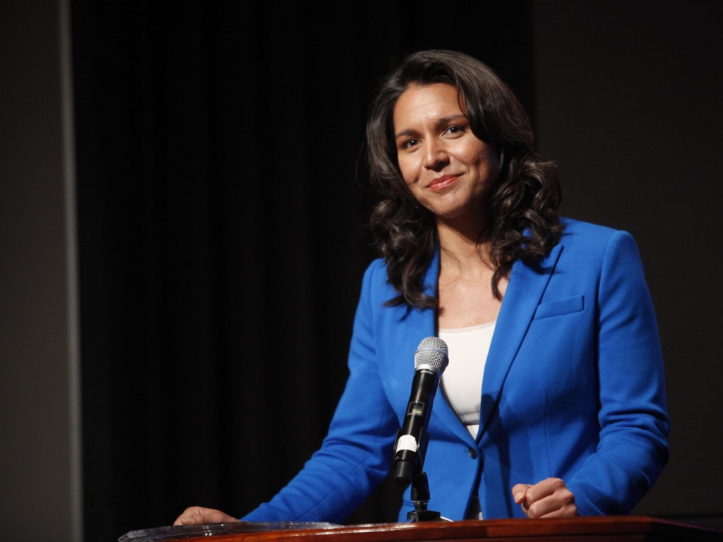 Rep. Tulsi Gabbard attends the 33rd Annual Women's Campaign Fund Parties of Your Choice Gala